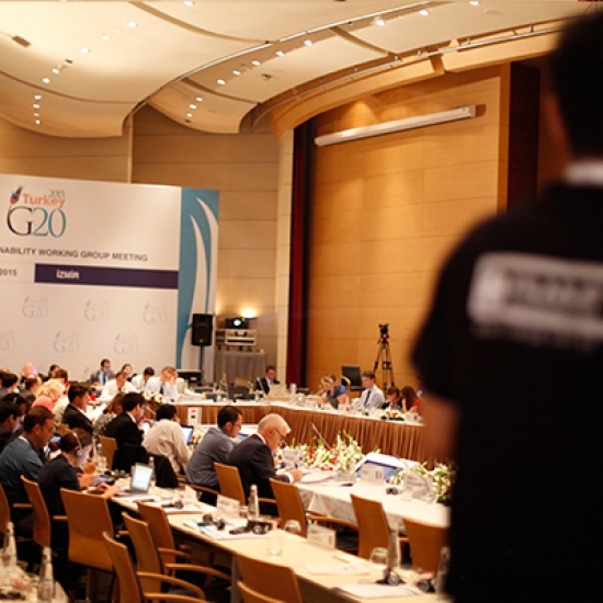 G20 Zirvesi Canlı Yayın Çekimi